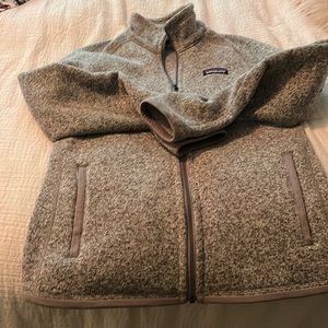 Women’s size small Patagonia sweater zip up jacket